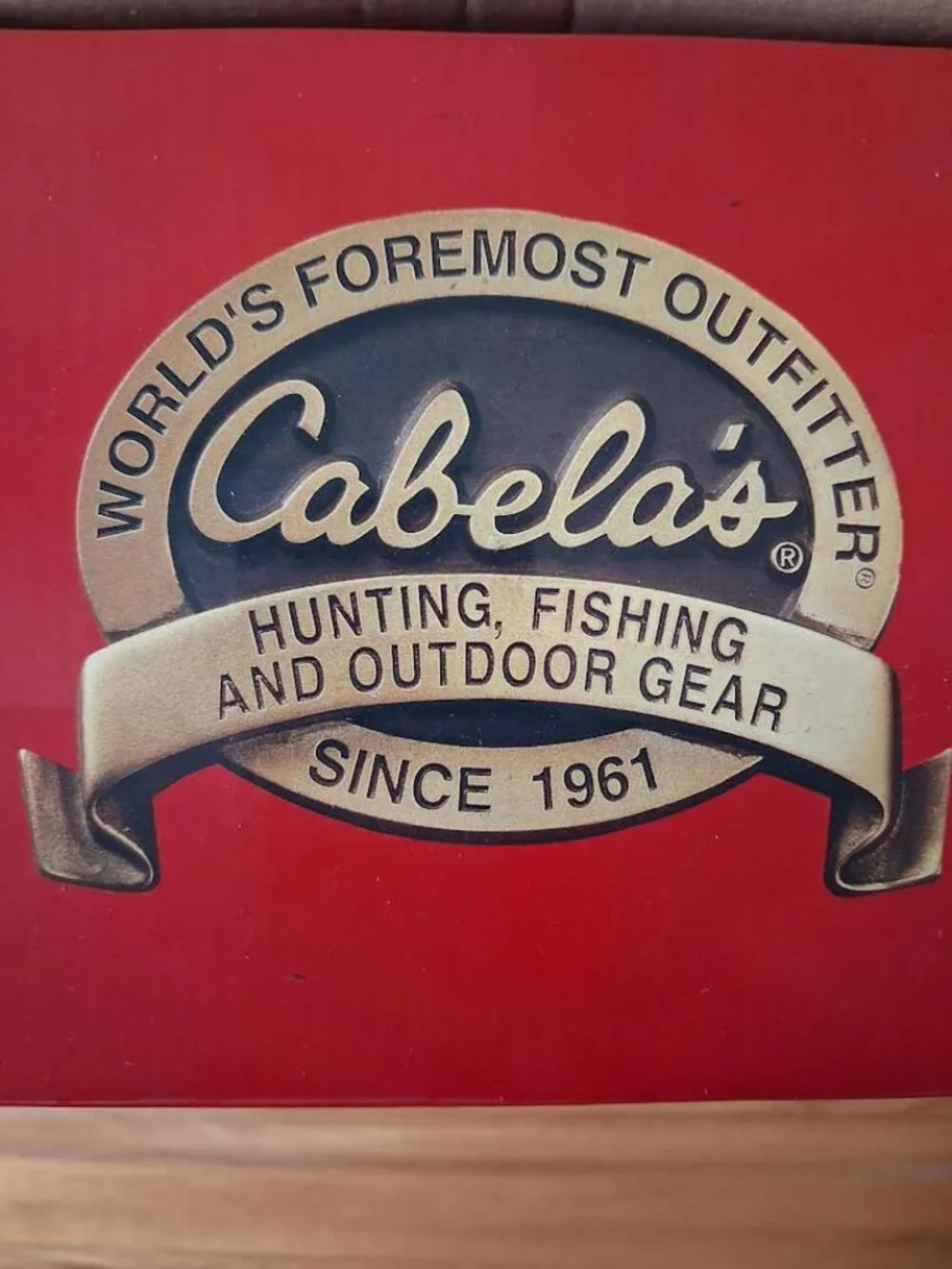 Cabelas Fishing Santa ( Used )
